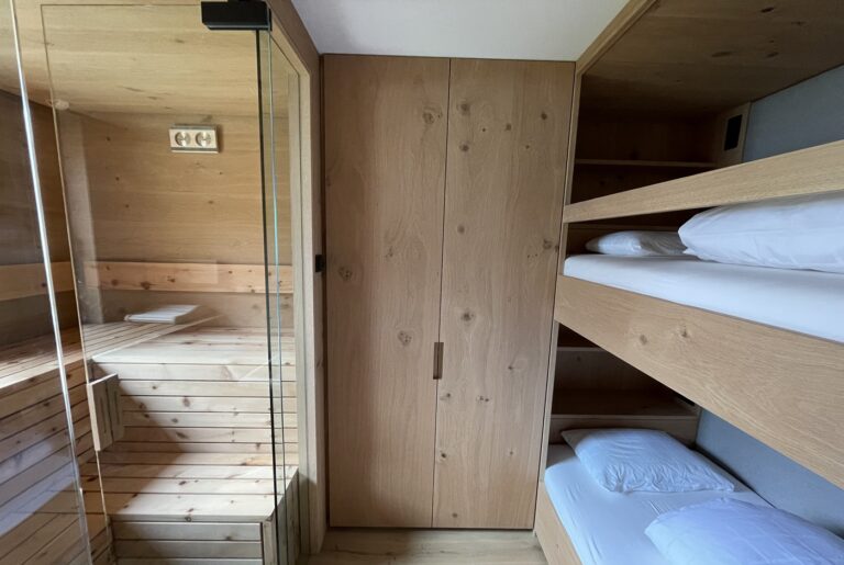 Apartment mit Sauna